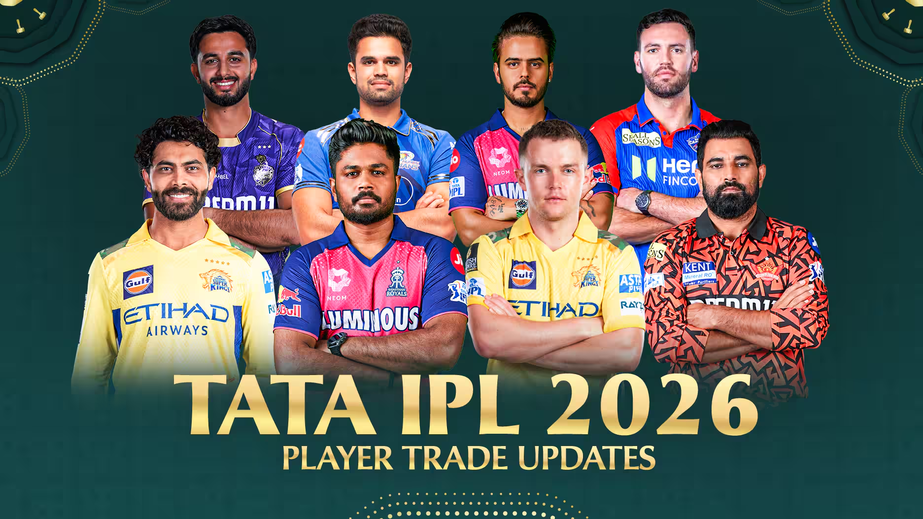 IPL 2026 all teams and captains - CretaBet
